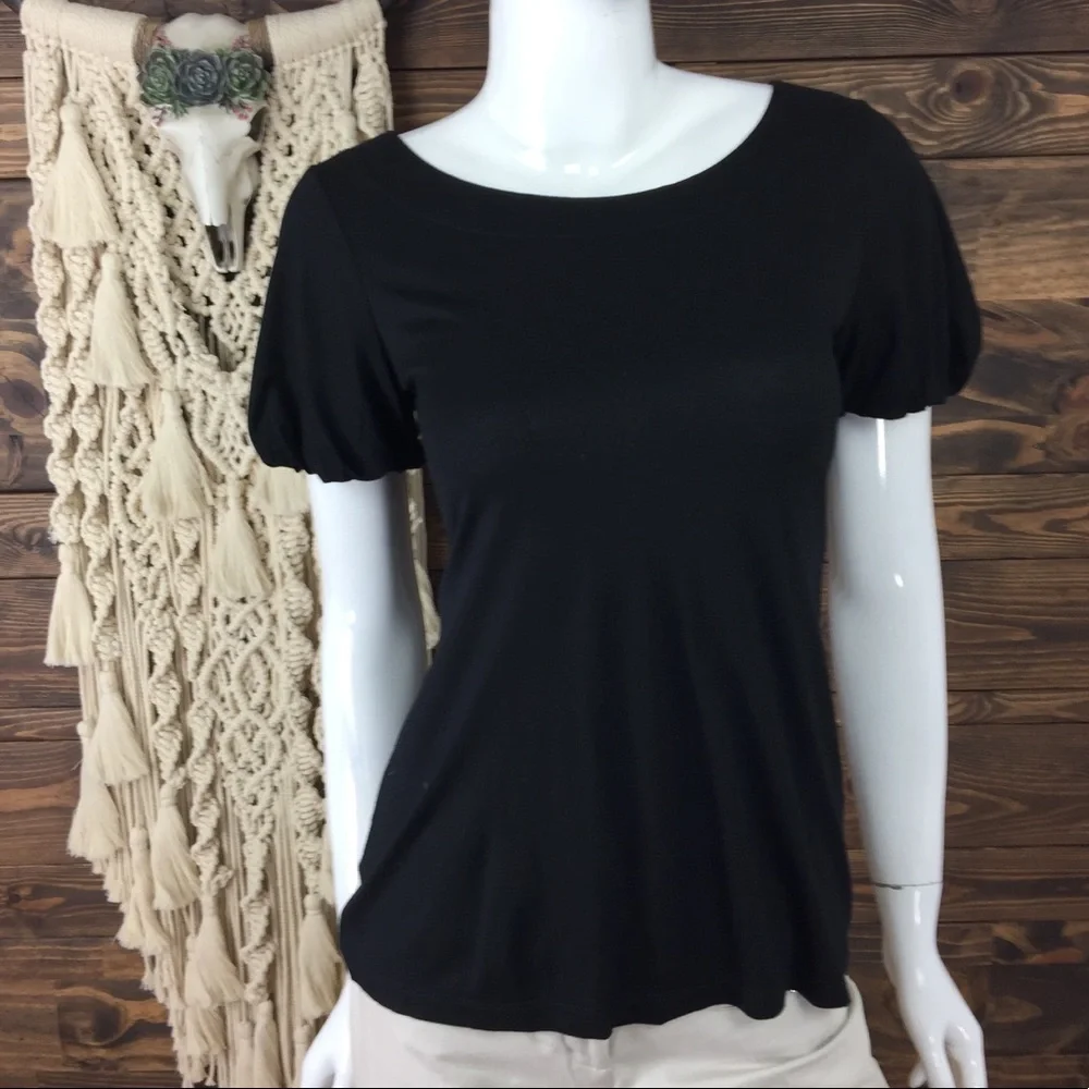 Banana Republic | Puff Sleeve Tee‎ Blouse